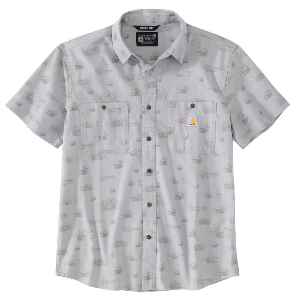 CARHARTT RUGGED FLEX RELAXED FIT LIGHTWEIGHT SHORT SLEEVE WORK SHIRT